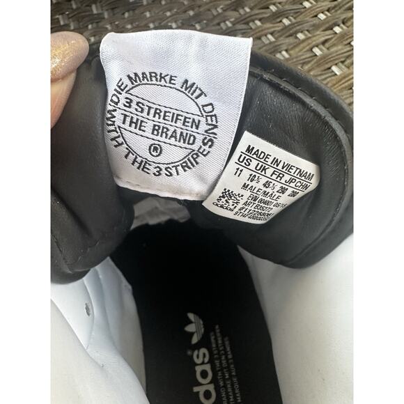 Adidas Original Mid Snake Black Classic EVM 004001 Sz 11 Mens Sneaker Shoes 2015 - Picture 9 of 10